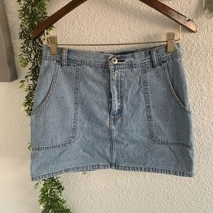 Express Blues denim vintage skirt
